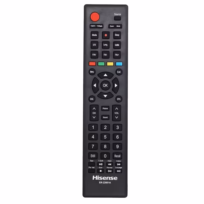 ریموت کنترل تلویزیون هایسنس مدل ER-22601A