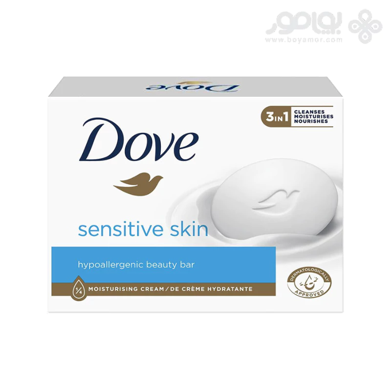 صابون داو مدل SENSITIVE وزن 90 گرم