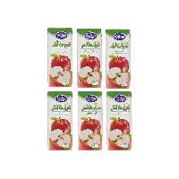 آبمیوه سیب میهن - 200 میلی لیتر بسته 6 عددی
