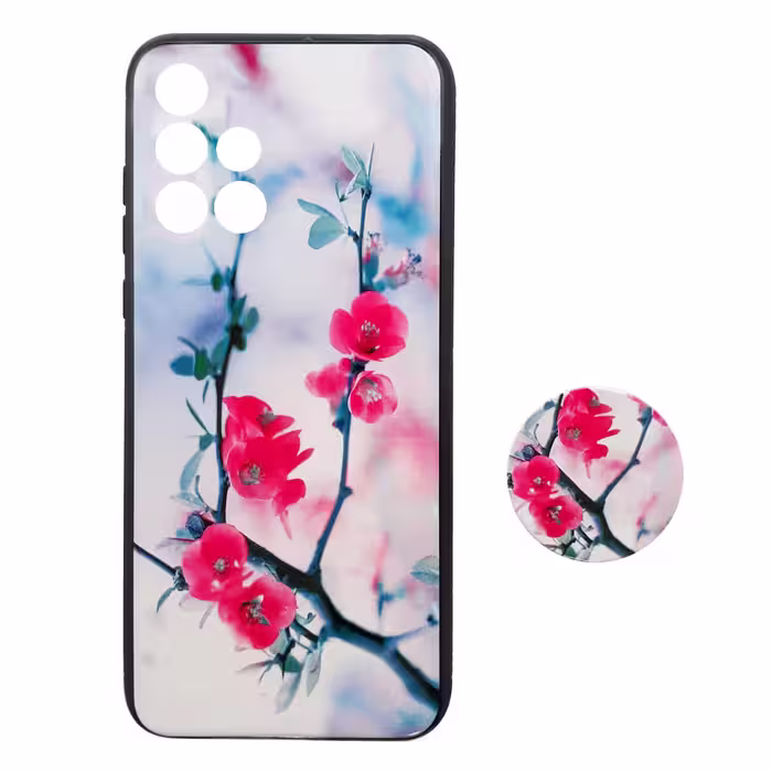 کاور کد A4273 مناسب برای گوشی موبایل سامسونگ Galaxy A71 به همراه پایه نگهدارنده