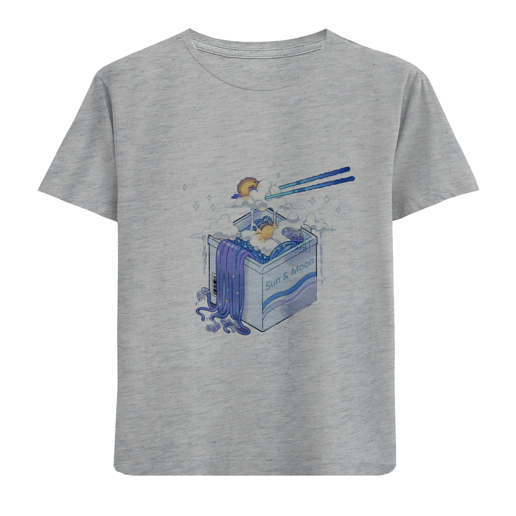 تی شرت آستین کوتاه بچگانه مدل مکعب D331 SUN