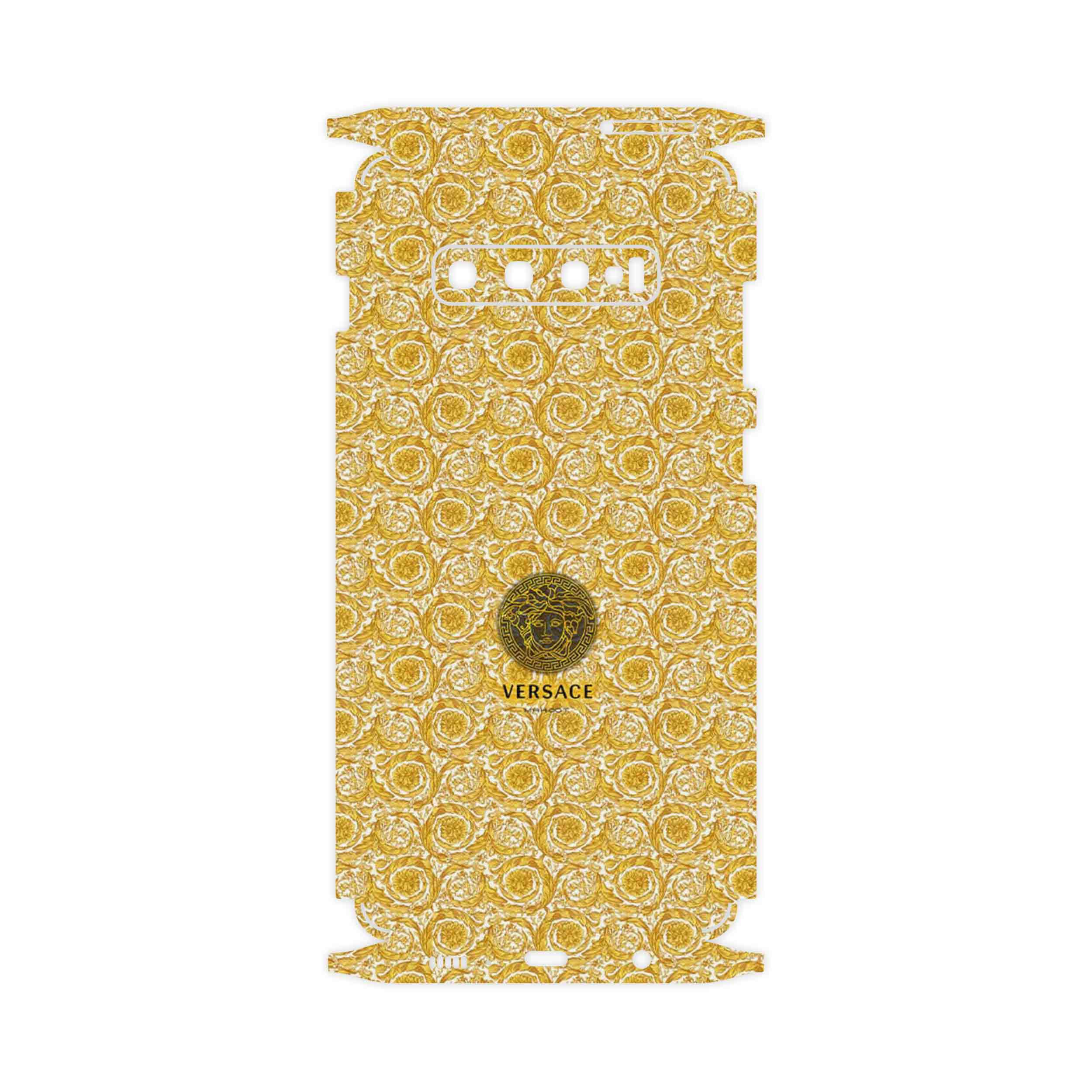 برچسب پوششی ماهوت مدل versace-FullSkin مناسب برای گوشی موبایل سامسونگ Galaxy S10 Plus
