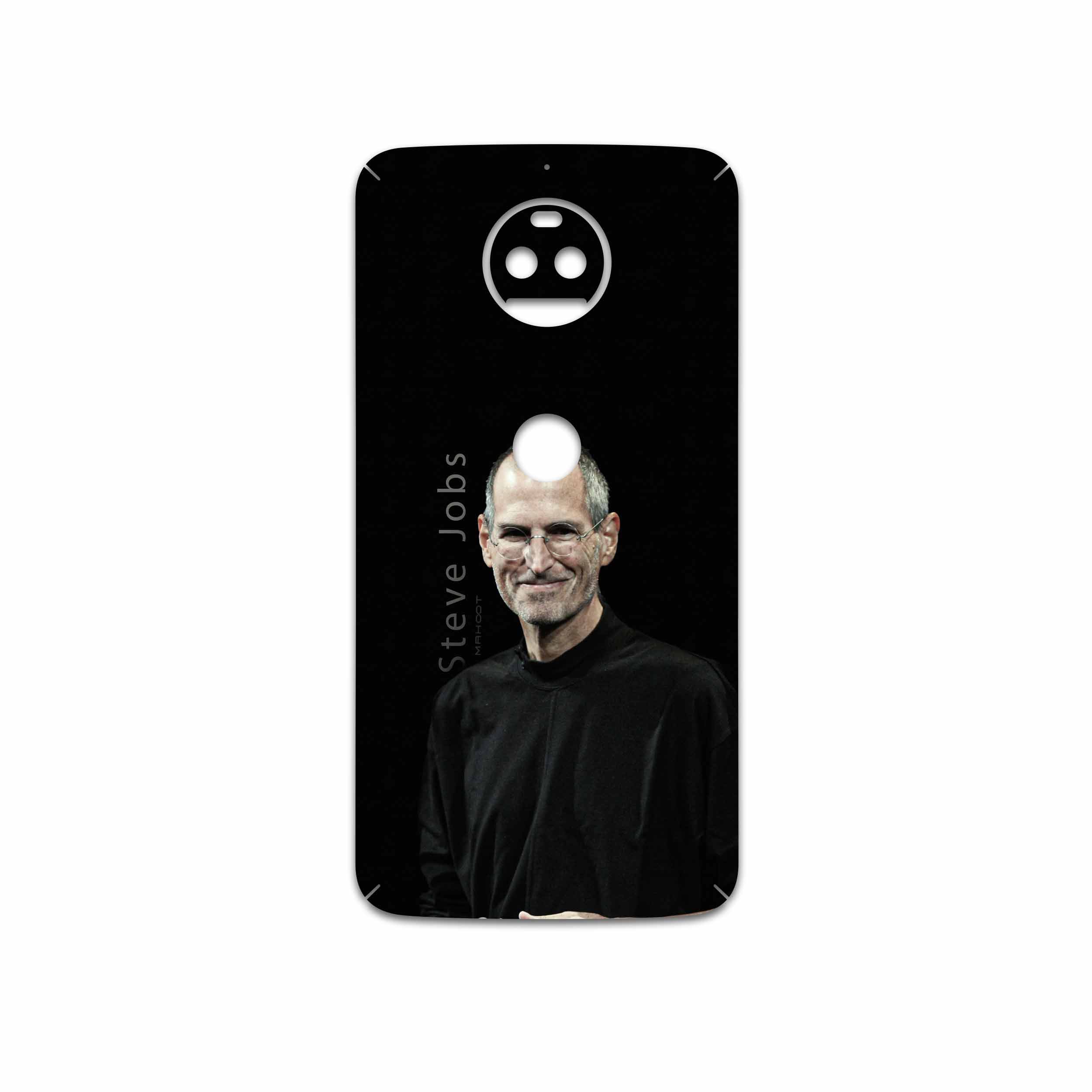 برچسب پوششی ماهوت مدل Steve Jobs مناسب برای گوشی موبایل موتورولا Moto G5S Plus