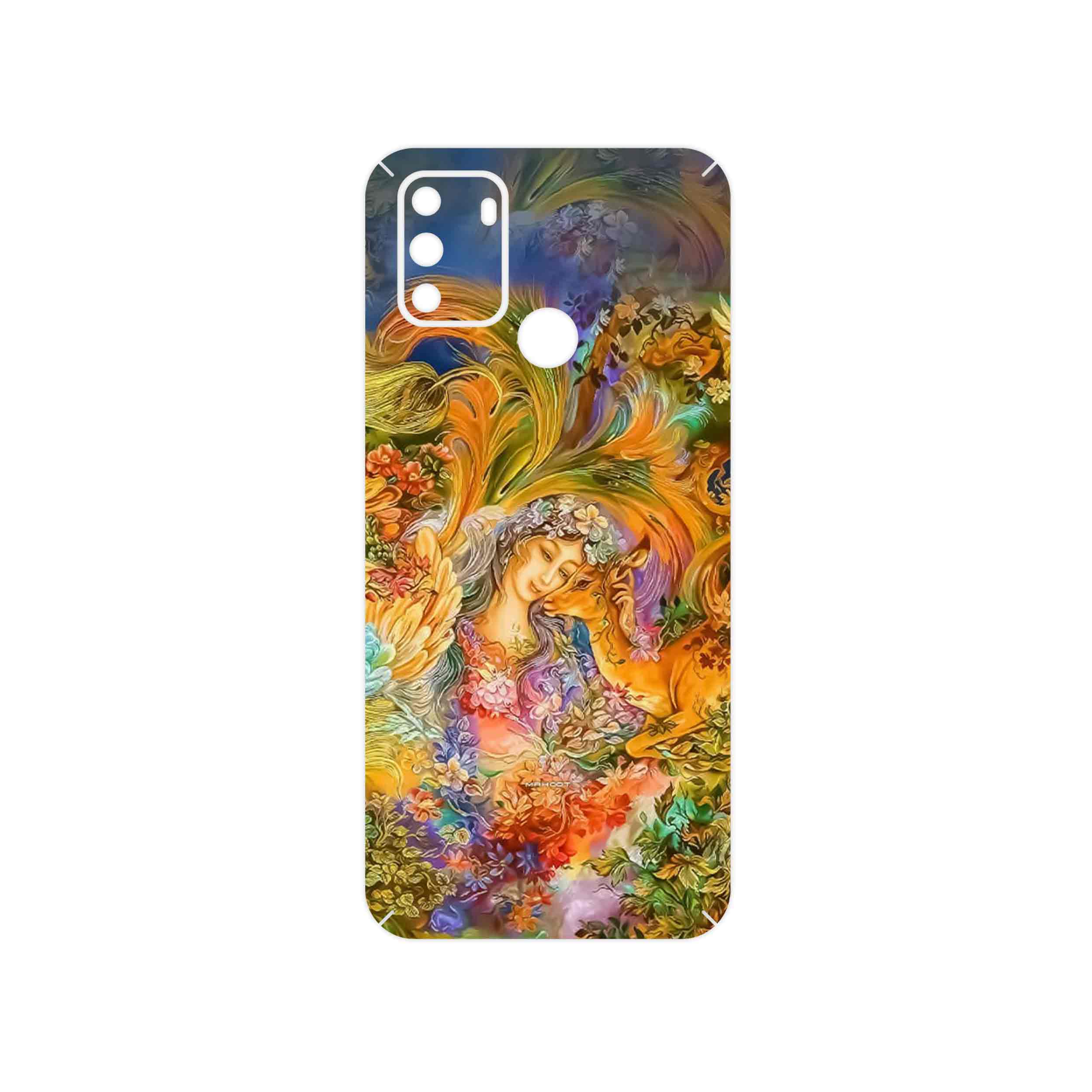 برچسب پوششی ماهوت مدل Persian miniature 3 مناسب برای گوشی موبایل جی پلاس S10 2022