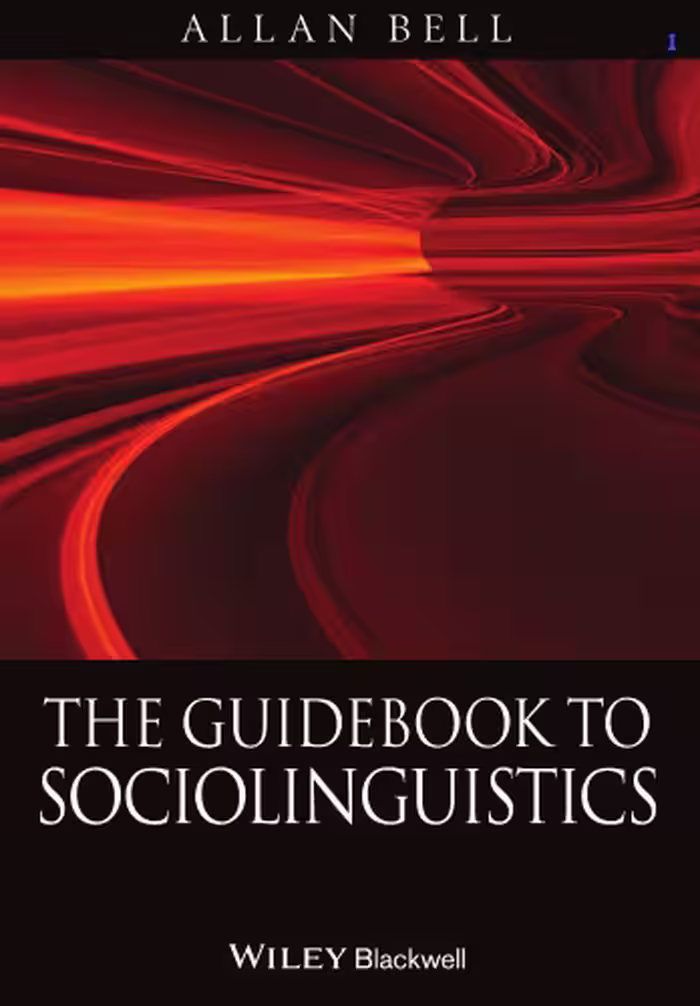 خرید و دانلود نسخه کامل کتاب The Guidebook to Sociolinguistics