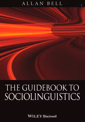 خرید و دانلود نسخه کامل کتاب The Guidebook to Sociolinguistics