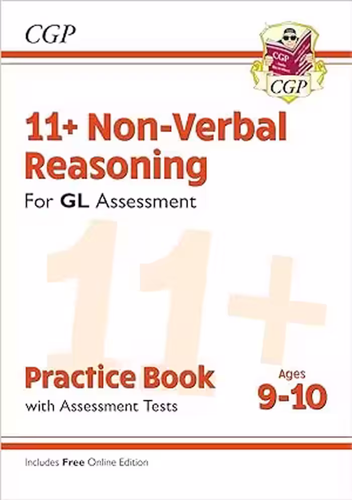 خرید و دانلود نسخه کامل کتاب New 11  GL Non-Verbal Reasoning Practice Book &amp; Assessment Tests - Ages 9-10