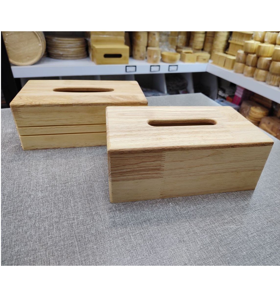 جا دستمال چوبی رابروود تایوانی