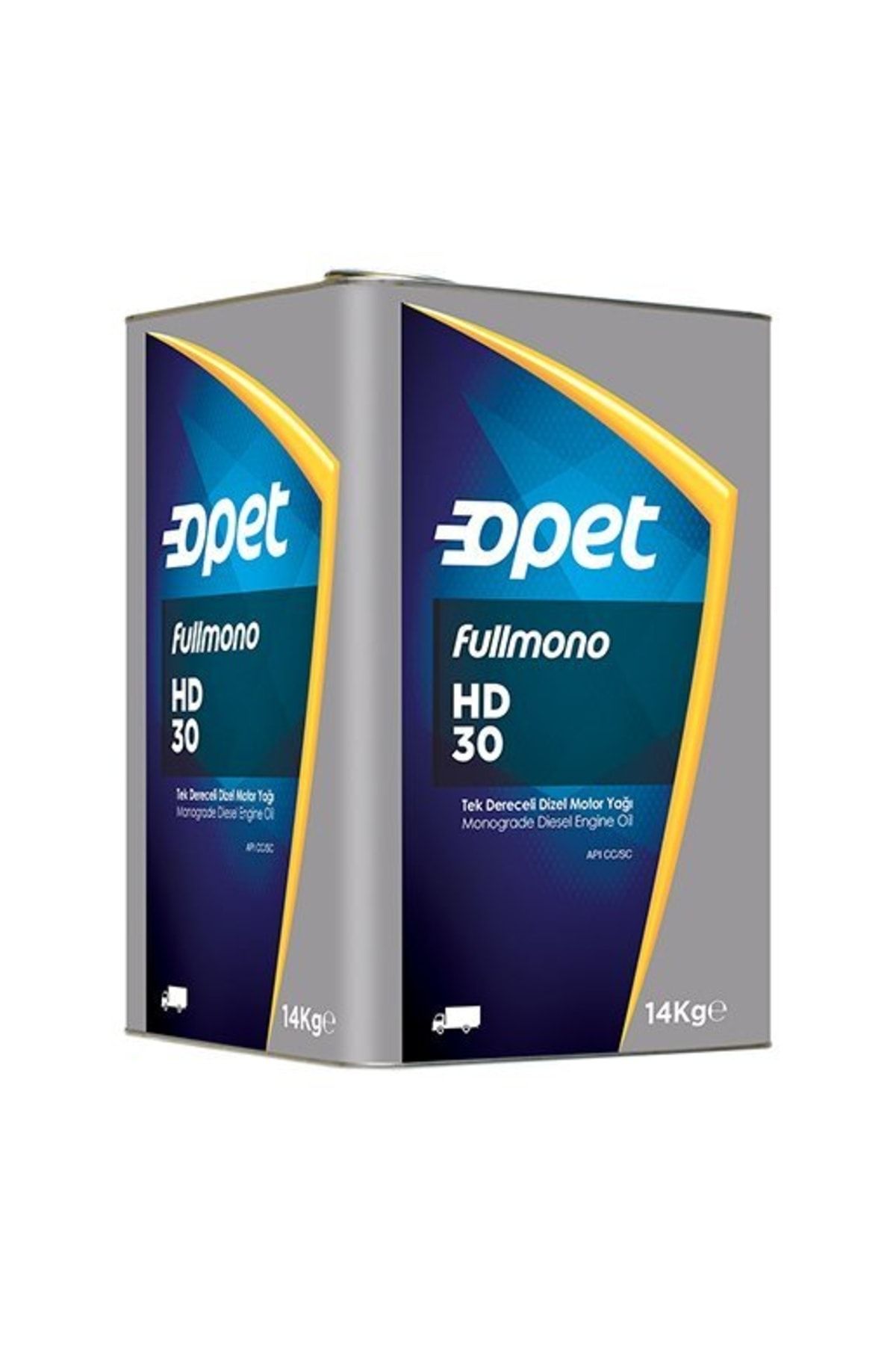 روغن و مکمل موتور FULLMONO HD 30 14 کیلوگرم اپت اورجینال Opet