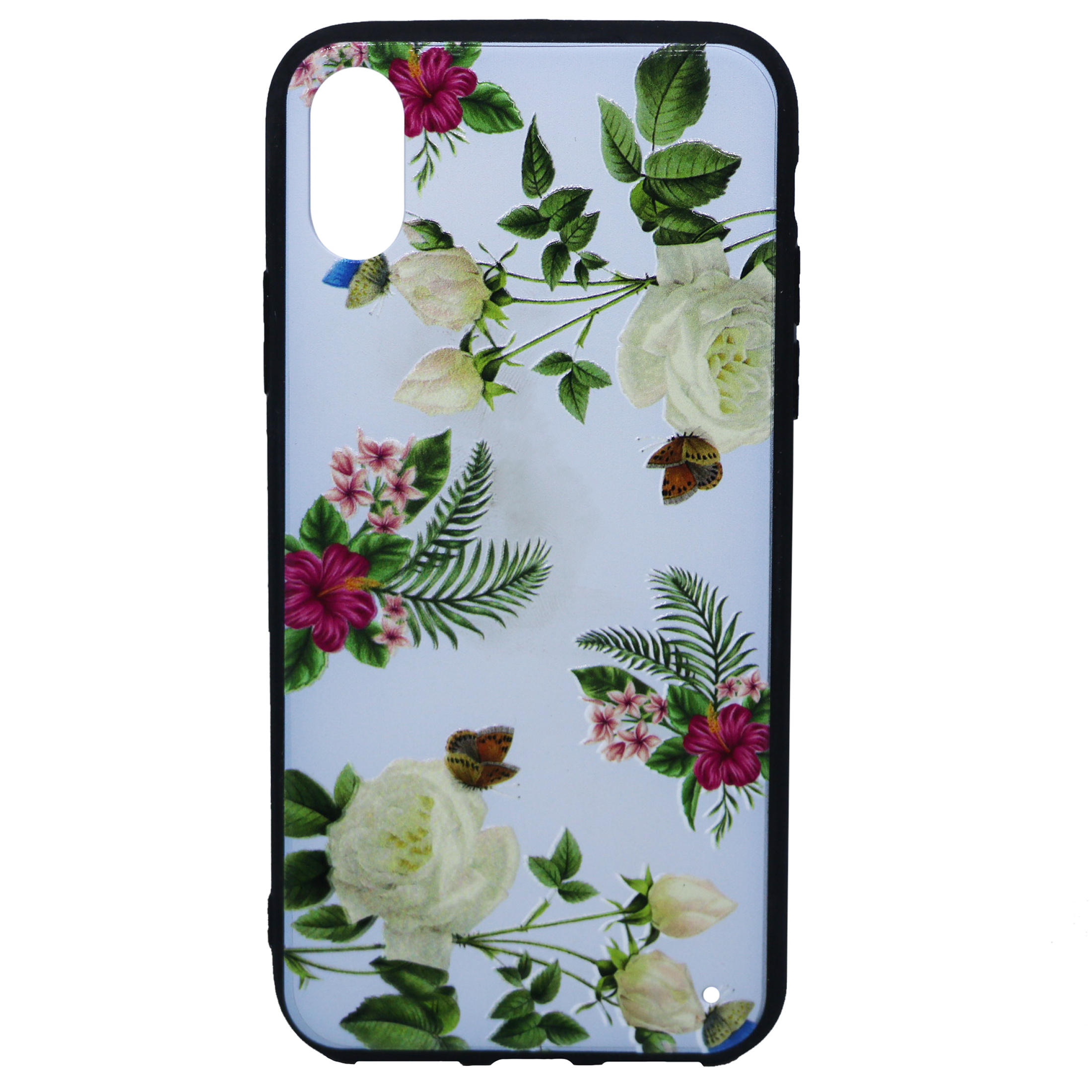کاور طرح Flowers مدل FL-01 مناسب برای گوشی موبایل اپل Iphone X/Xs