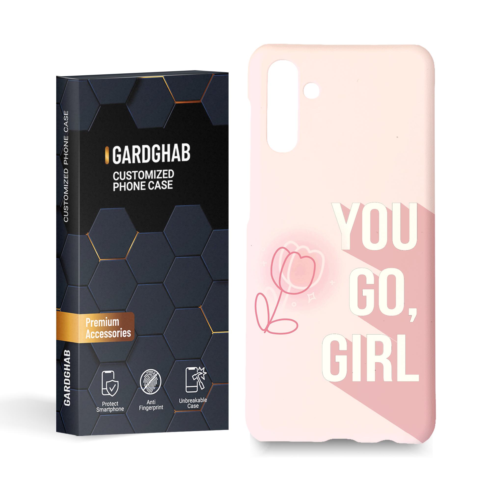 کاور گارد قاب مدل دخترانه مناسب برای گوشی موبایل سامسونگ galaxy a13 5g