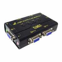 سوئیچ 4 پورت VGA KVM کی نت پلاس KPU624