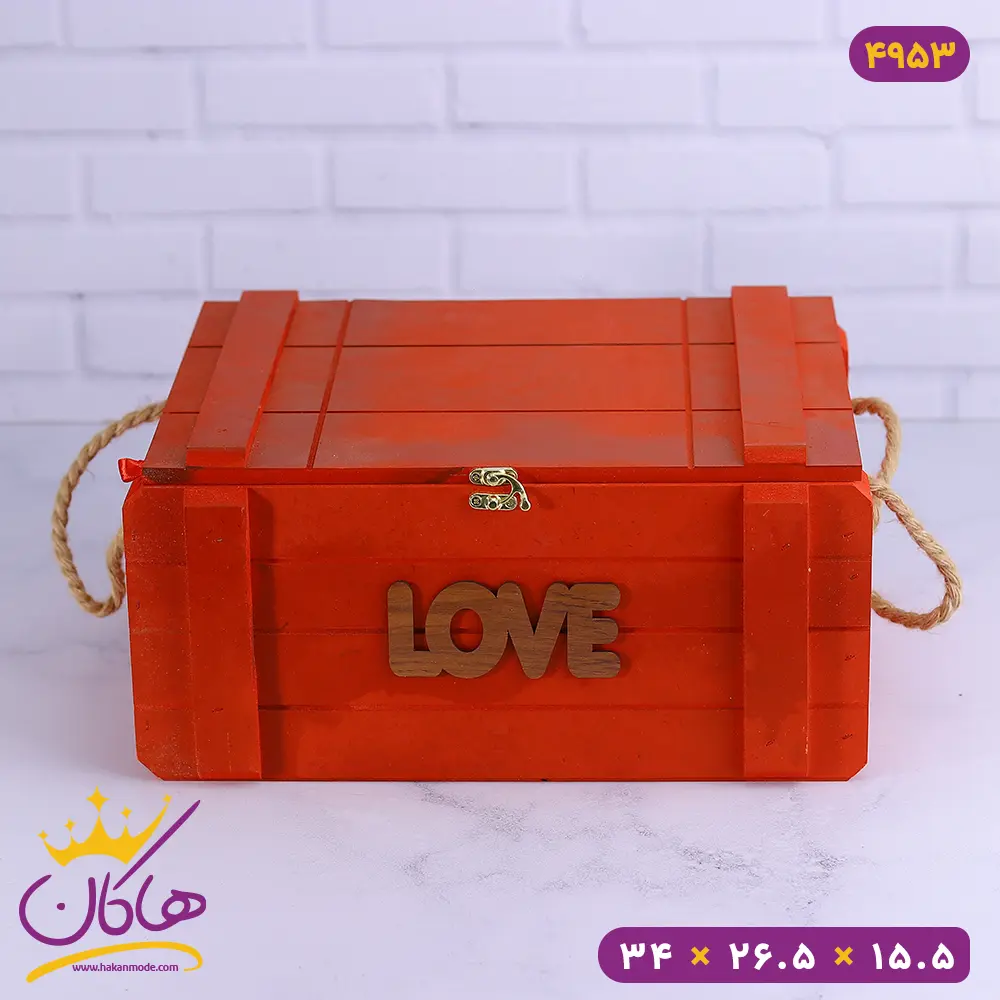 باکس کادویی طرح جعبه مهمات | کد 4953