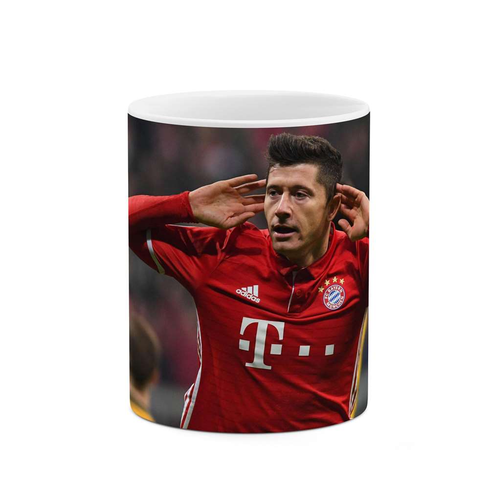 ماگ طرح فوتبالیست Robert Lewandowski مدل mgp12890