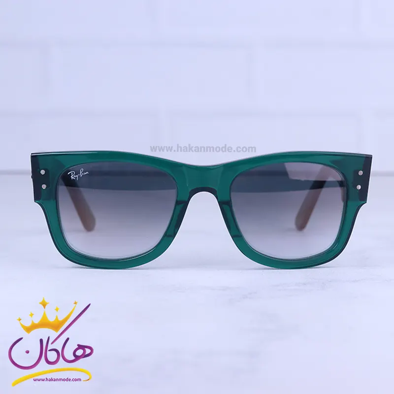 عینک آفتابی ری بن زنانه فریم سبز استیت RB 0840S/2