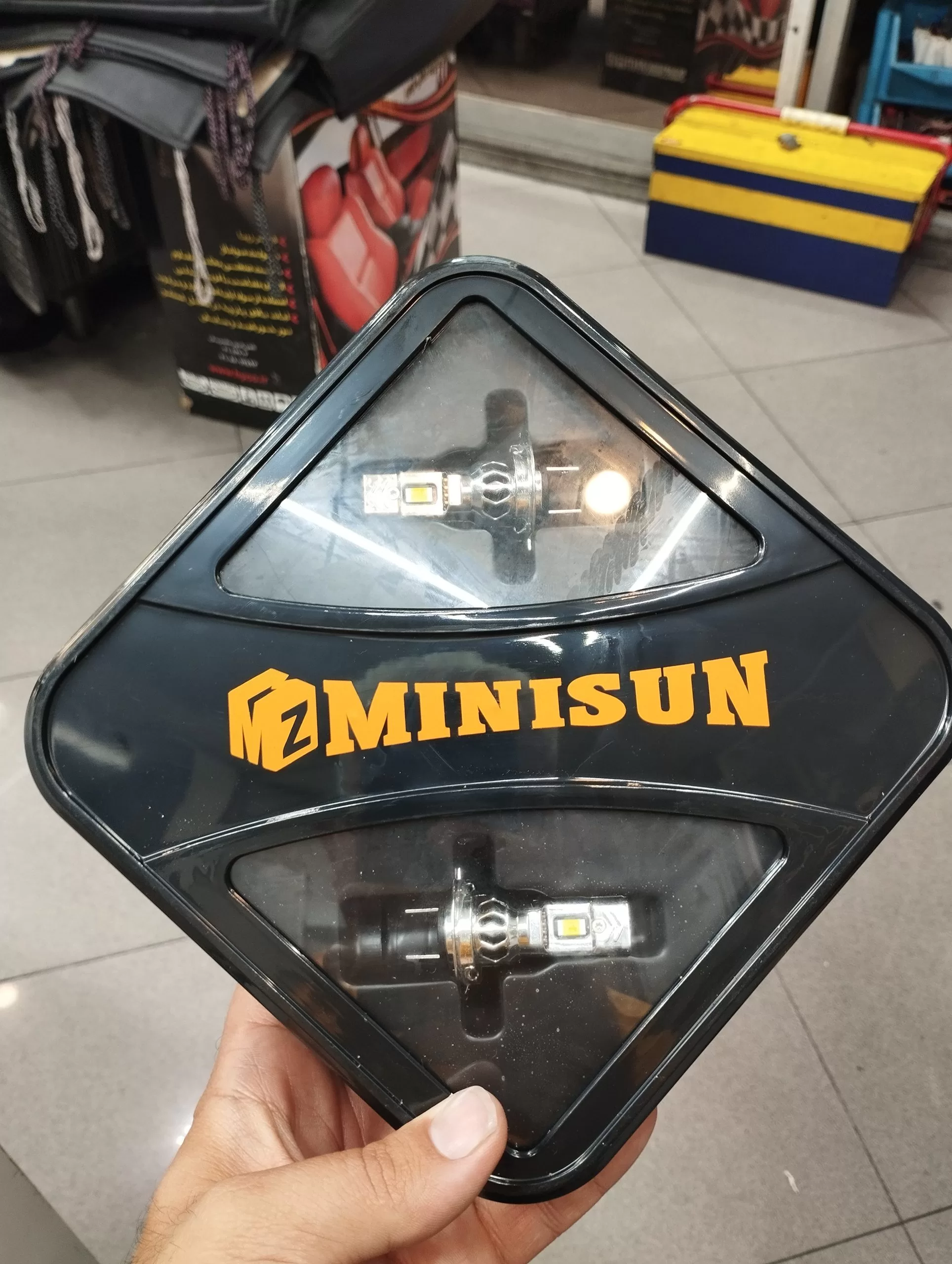 هدلایت خودرو فن دار بسته 2 عددی یک عدد SMD رایگان