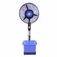 پنکه آبی مه پاش صنعتی ایستاده سرمابان مدل Rain fan SPR1