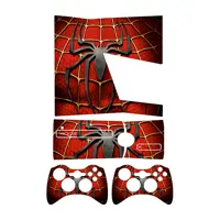 برچسب ایکس باکس 360 اسلیم توییجین وموییجین مدل Spiderman 05 مجموعه 4 عددی