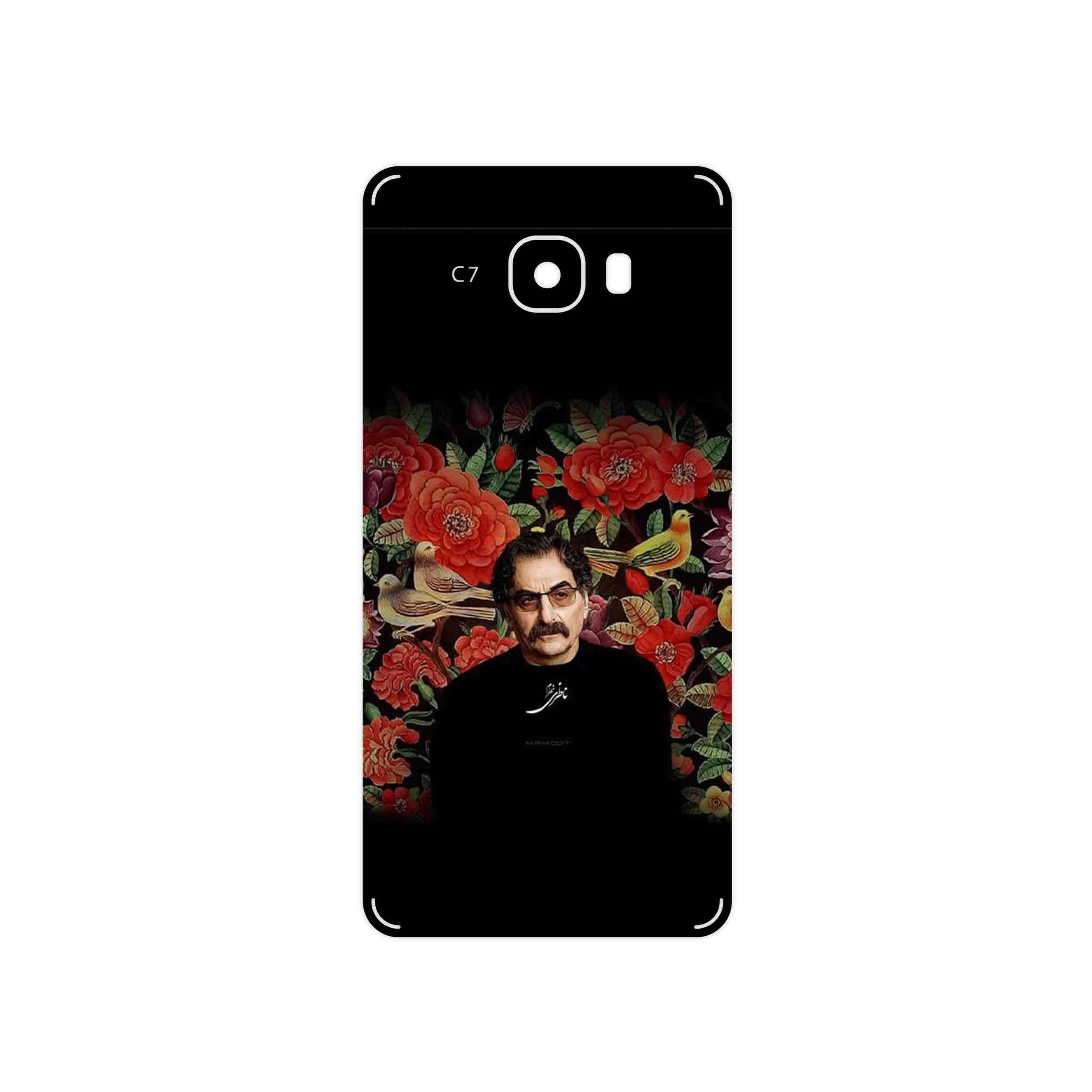 برچسب پوششی ماهوت مدل Shahram Nazeri مناسب برای گوشی موبایل سامسونگ Galaxy C7