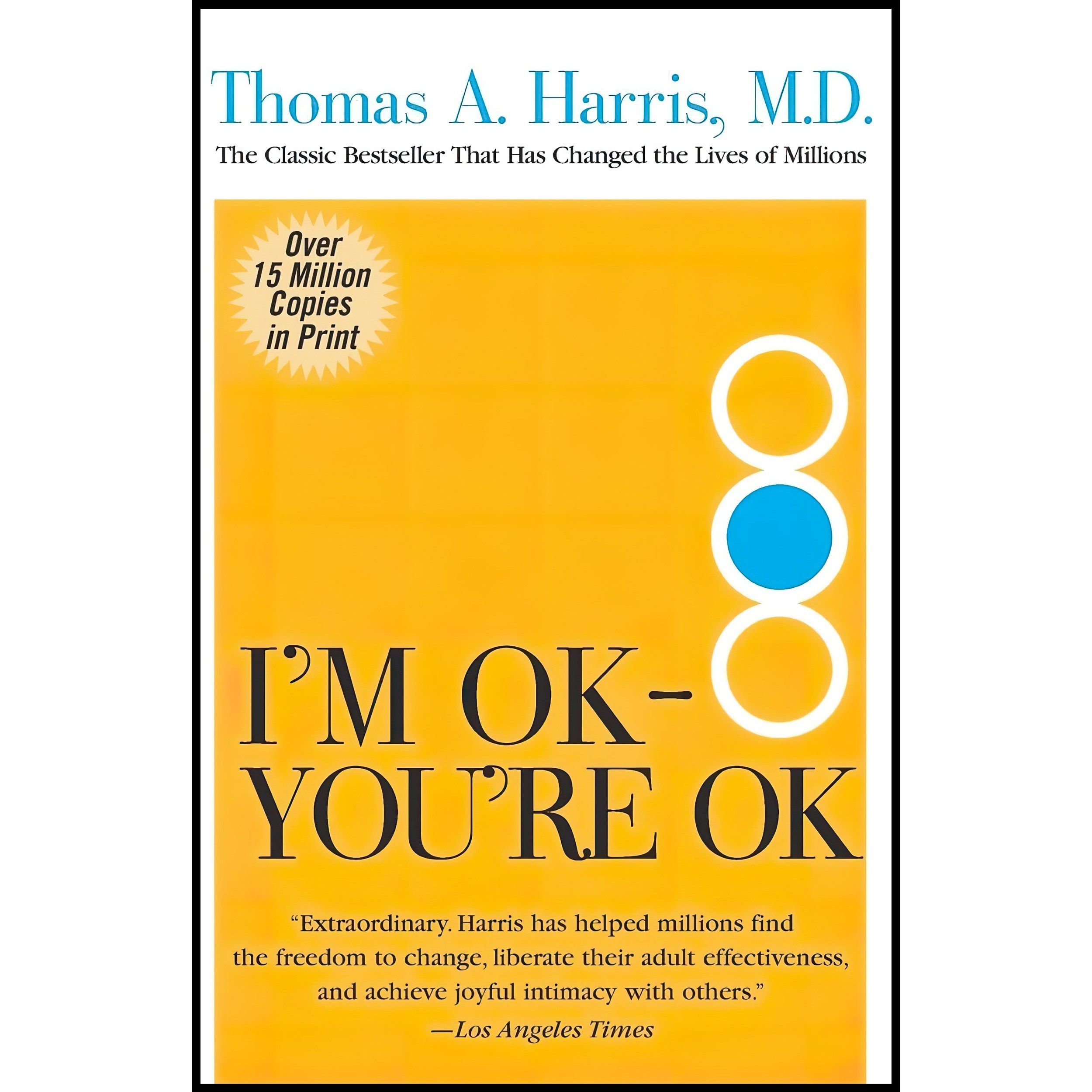 کتاب زبان اصلی Im OKYoure OK اثر Thomas A Harris انتشارات Harper Perennial