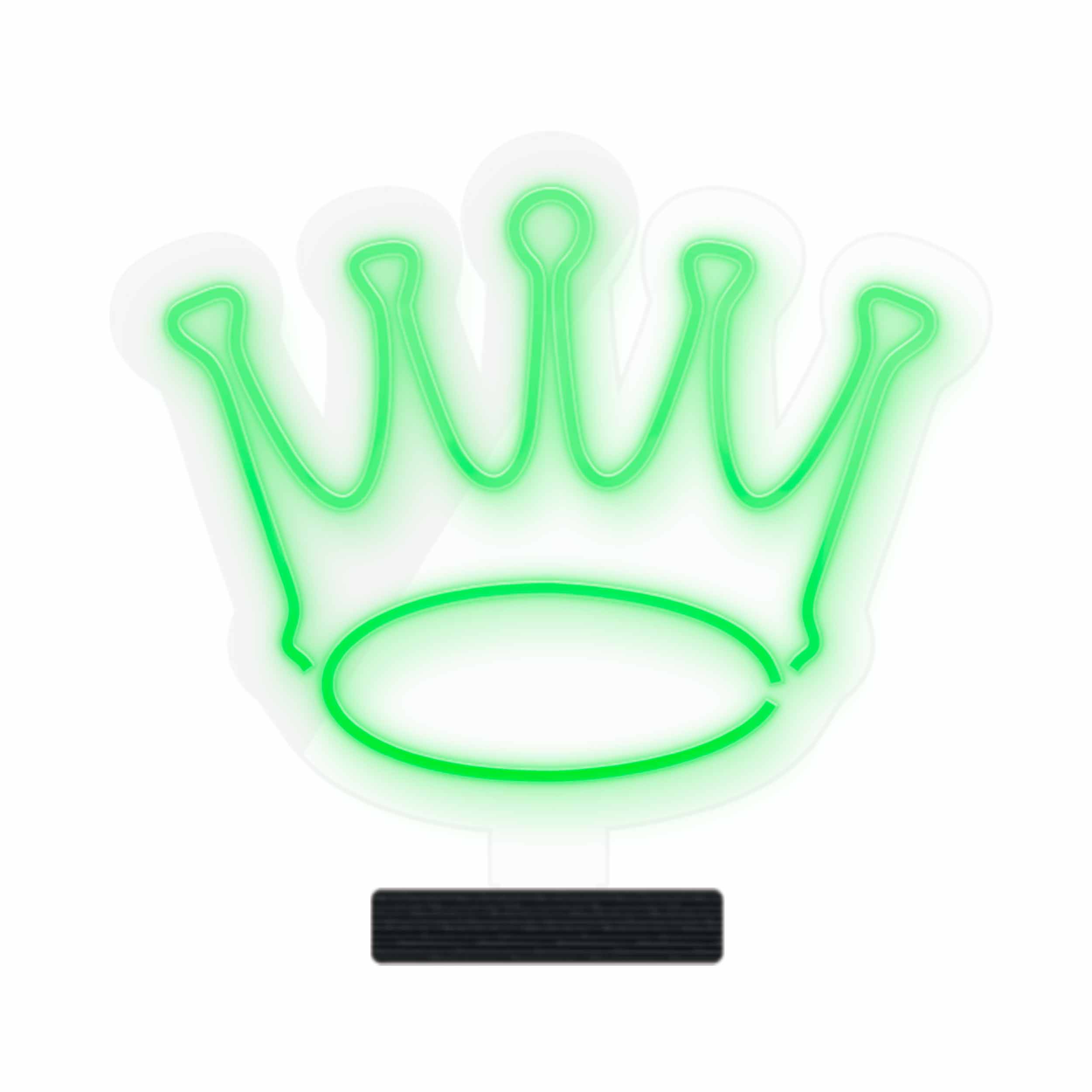 چراغ رومیزی نئون مدل THRONE-GLASS