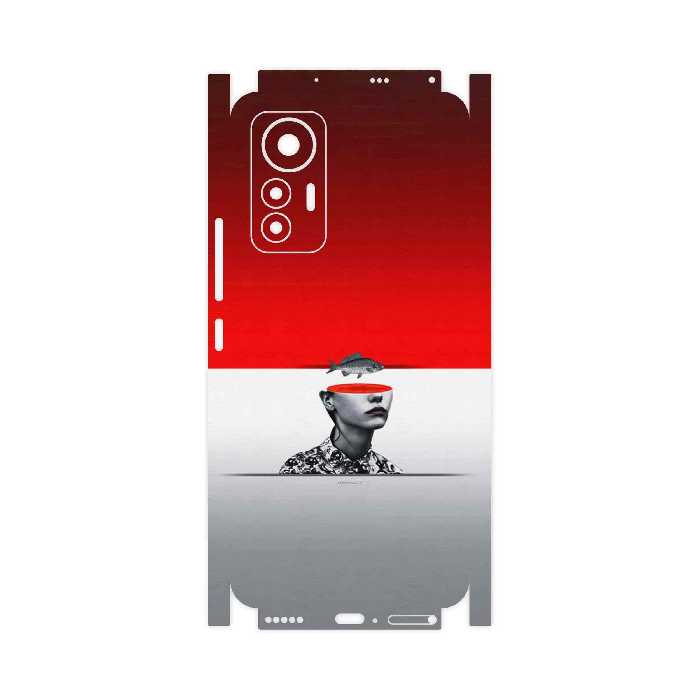 برچسب پوششی ماهوت مدل Collage of surreal Portrait of Women 1-FullSkin مناسب برای گوشی موبایل شیائومی 12 Lite