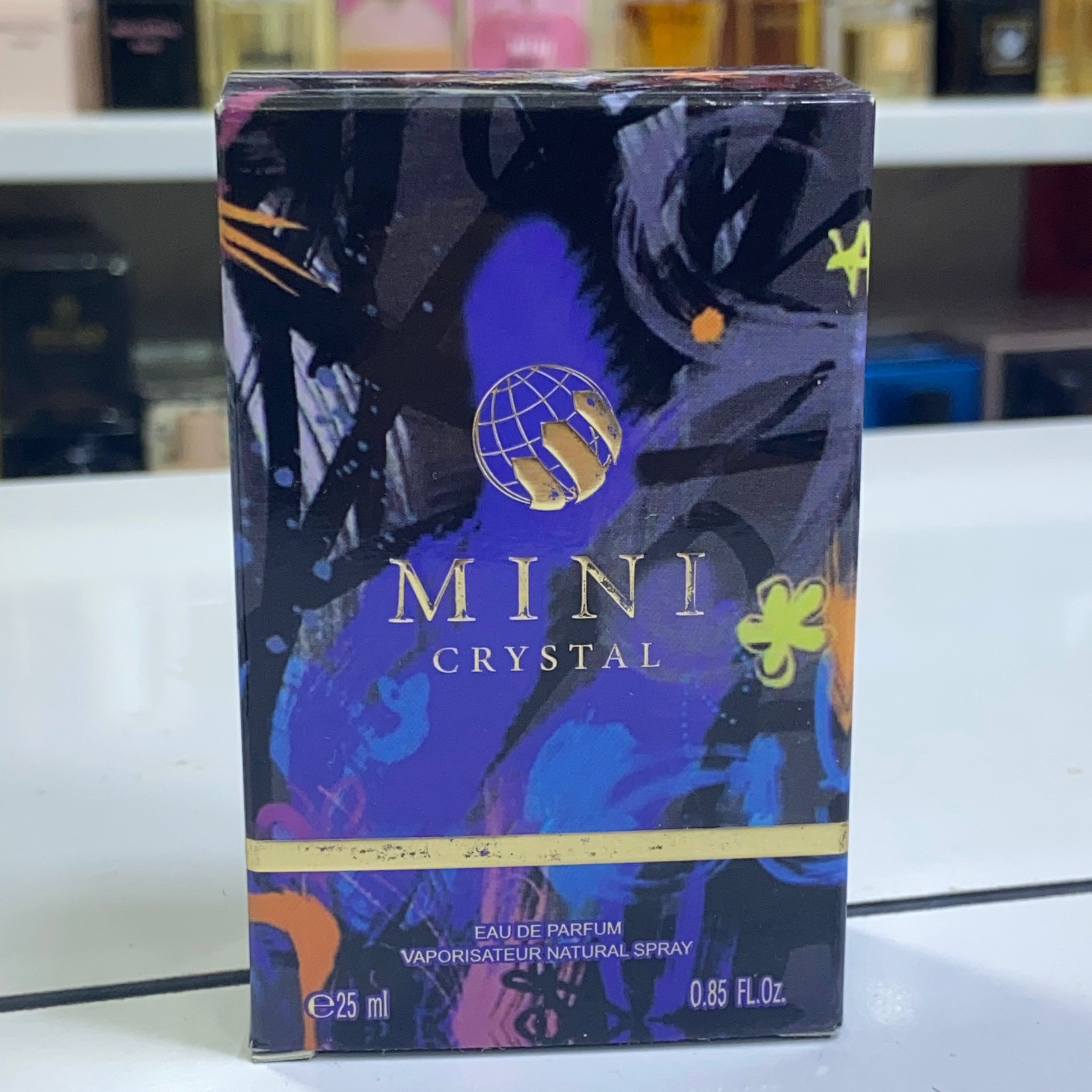 ادکلن 25میل مینی کریستال رایحه آمواج