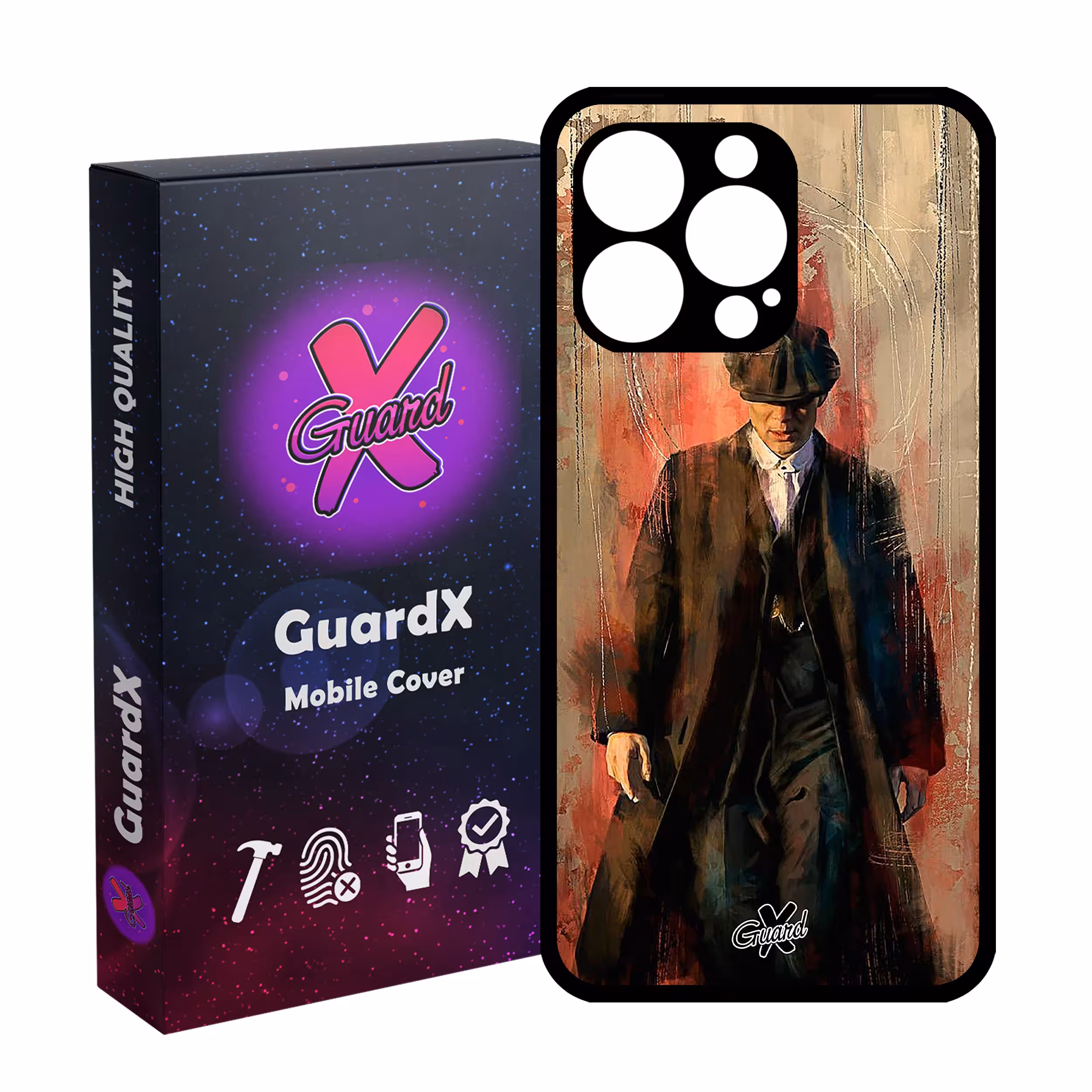 کاور گارد ایکس طرح Peaky Blinders مدل Glass10122 مناسب برای گوشی موبایل اپل iPhone 13 Pro