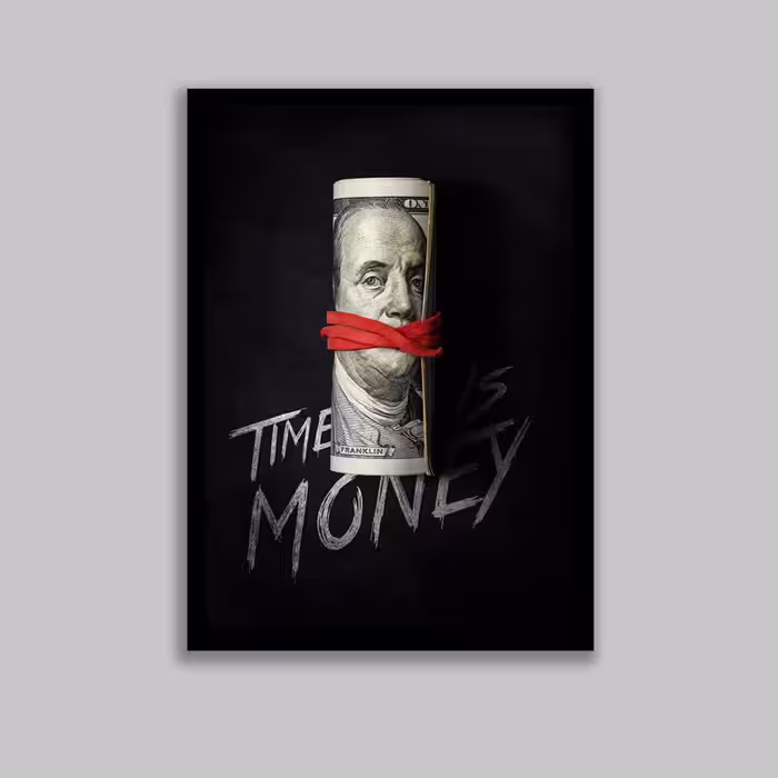 تابلو مدل سریال خانه کاغذی Money Heist کد LA-G10651-2