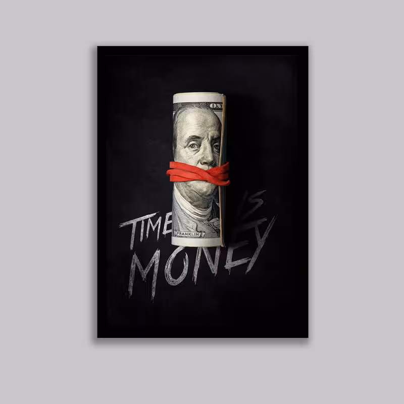 تابلو مدل سریال خانه کاغذی Money Heist کد LA-G10651-2