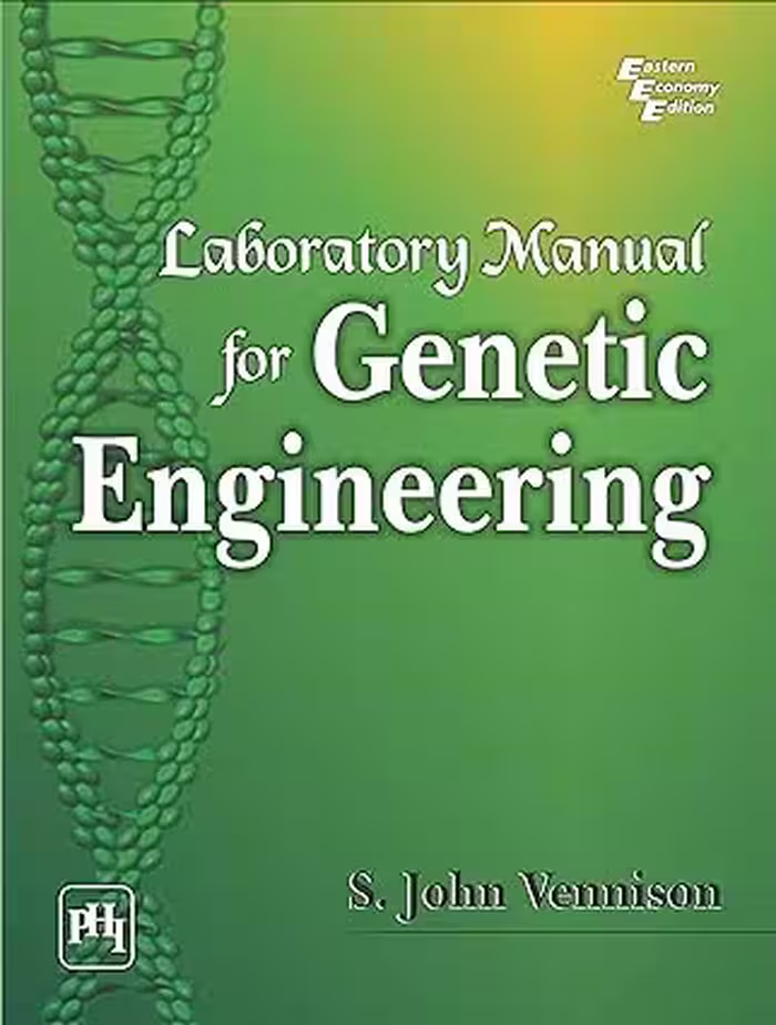 خرید و دانلود نسخه کامل کتاب Laboratory Manual for GENETIC ENGINEERING -   Pdf