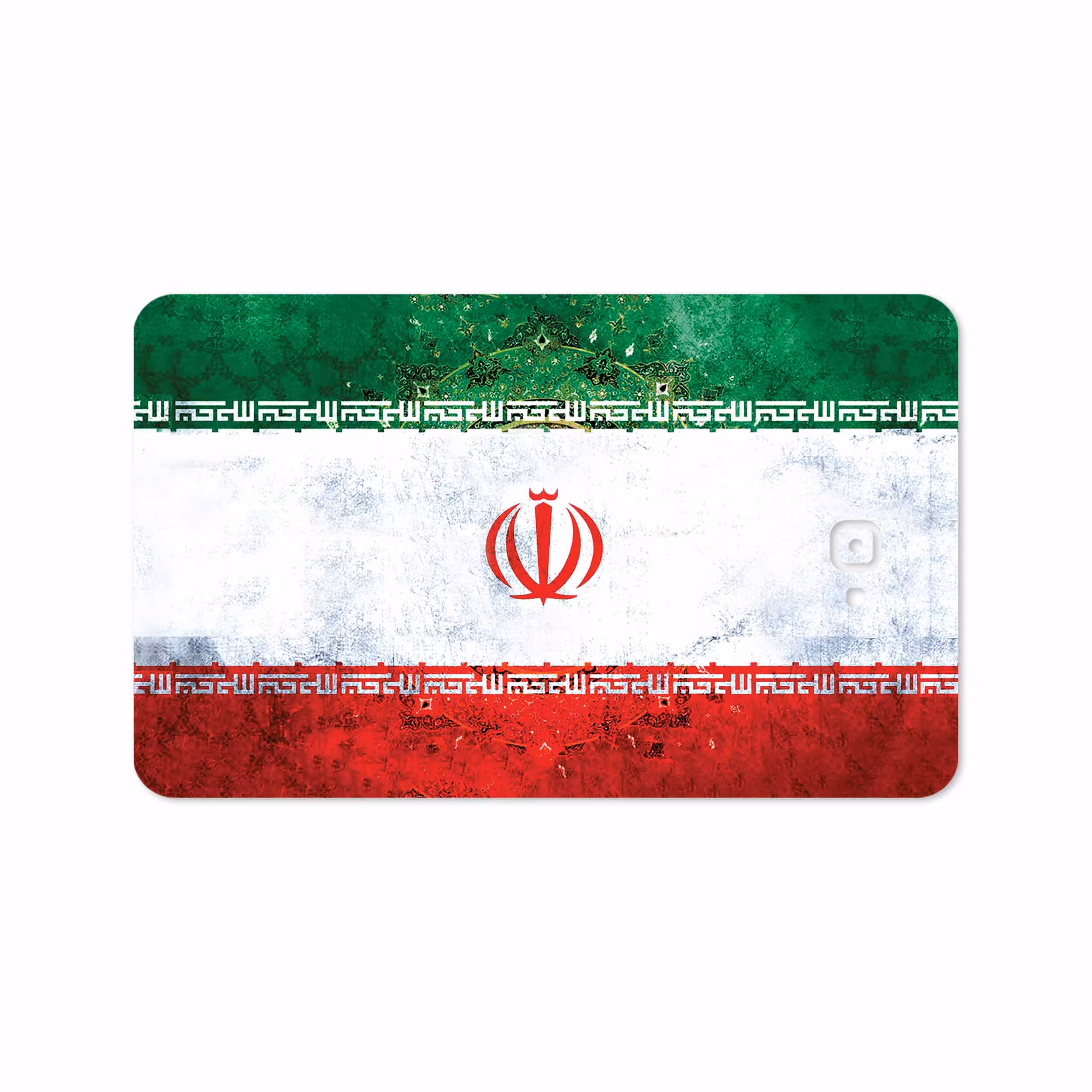 برچسب پوششی ماهوت مدل Iran-Flag-1 مناسب برای تبلت سامسونگ Galaxy Tab A 10.1 2016 T585
