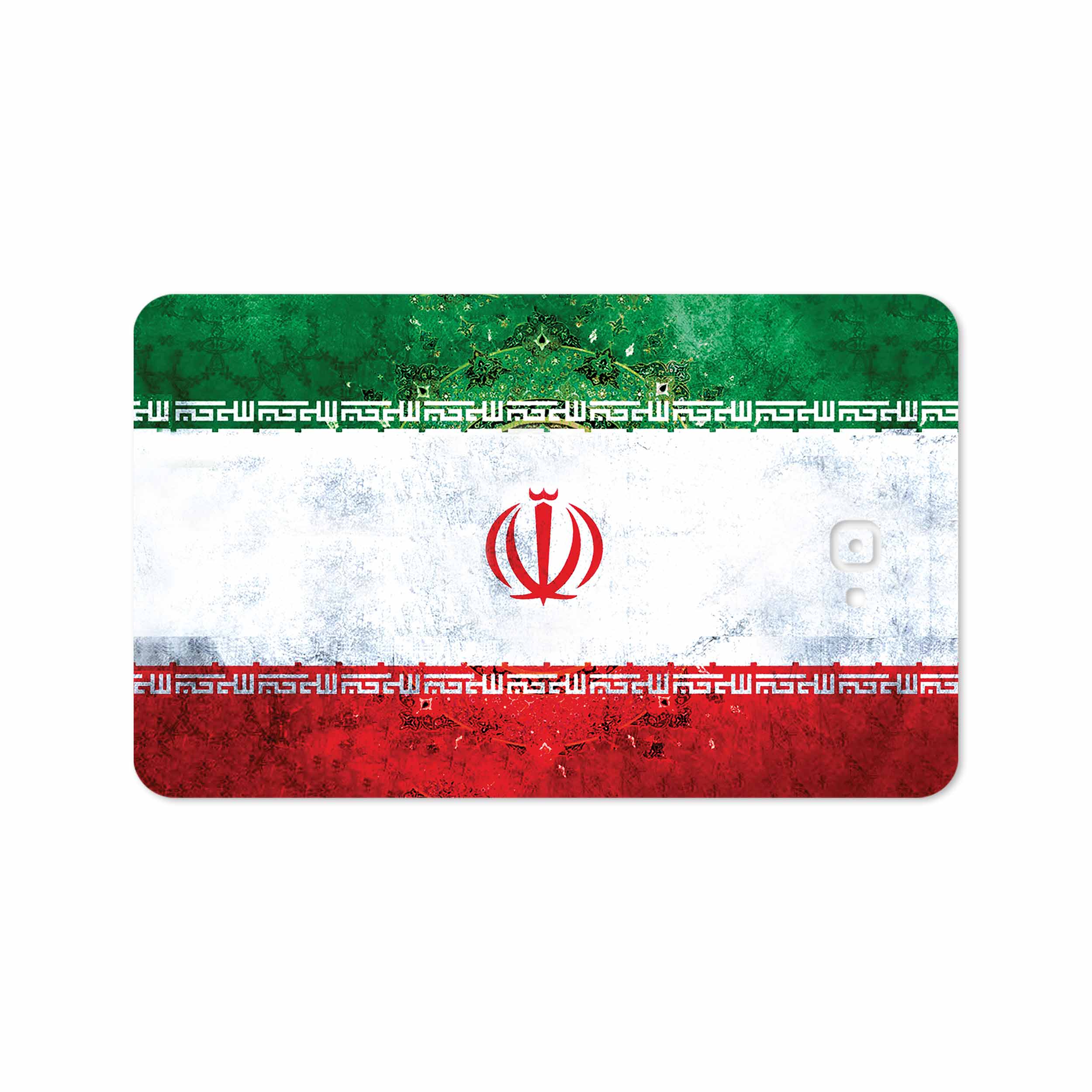 برچسب پوششی ماهوت مدل Iran-Flag-1 مناسب برای تبلت سامسونگ Galaxy Tab A 10.1 2016 T585