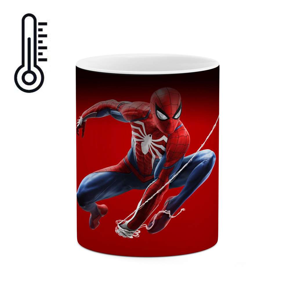 ماگ حرارتی طرح مرد عنکبوتی Spider man  مدل mgph15788
