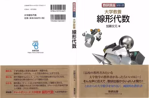 خرید و دانلود نسخه کامل کتاب 数研講座シリーズ 大学教養 線形代数