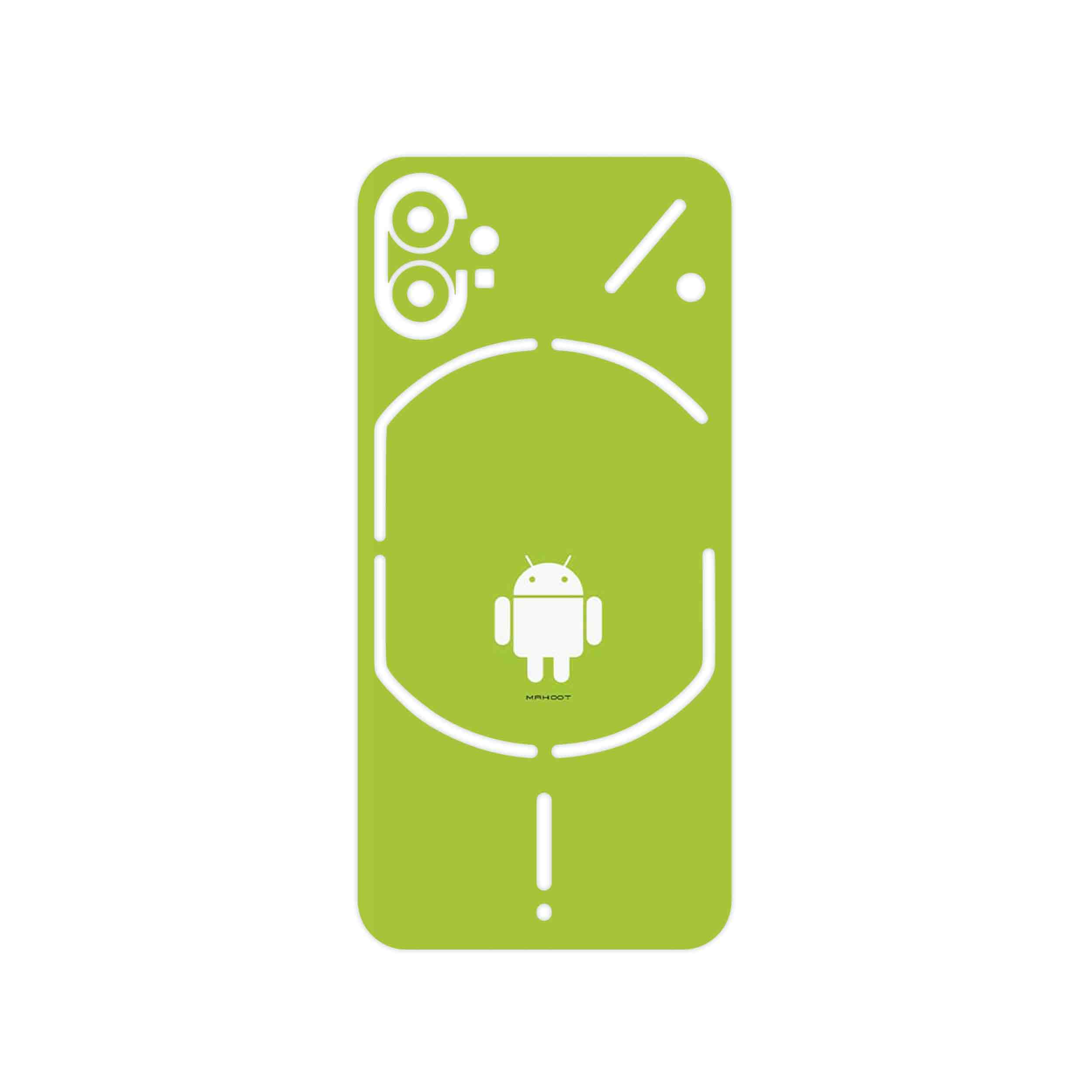 برچسب پوششی ماهوت مدل Andorid مناسب برای گوشی موبایل ناتینگ Phone 1