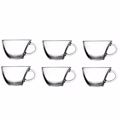 فنجان پاشاباغچه مدل Penguen کد 55611 بسته 6 عددی 