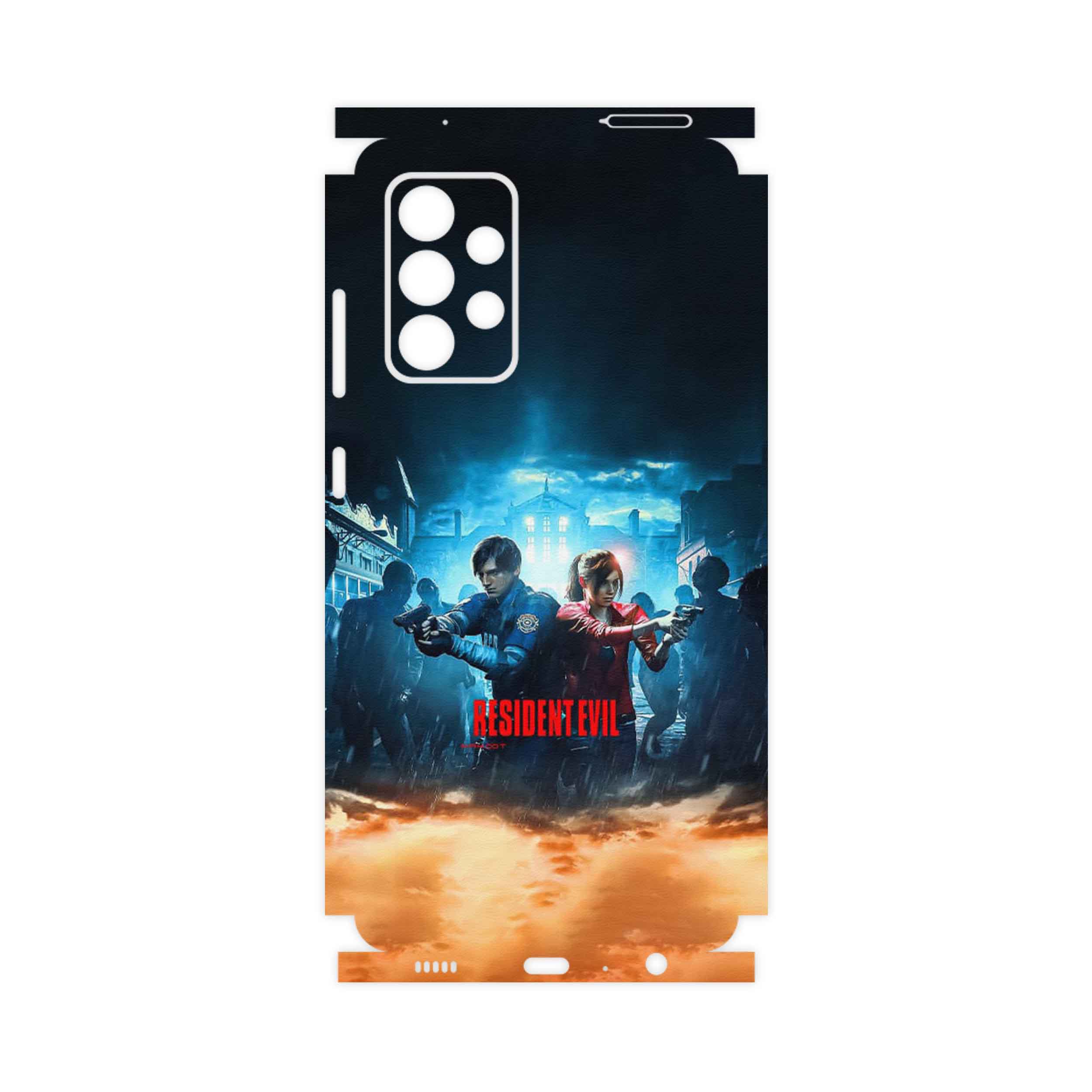 برچسب پوششی ماهوت مدل Residentevil Game Series-FullSkin مناسب برای گوشی موبایل سامسونگ Galaxy A52 5G