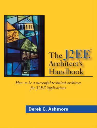 خرید و دانلود نسخه کامل کتاب The J2EE Architect's Handbook