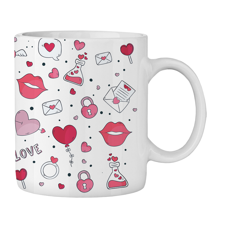 ماگ طرح عشق کد 100336