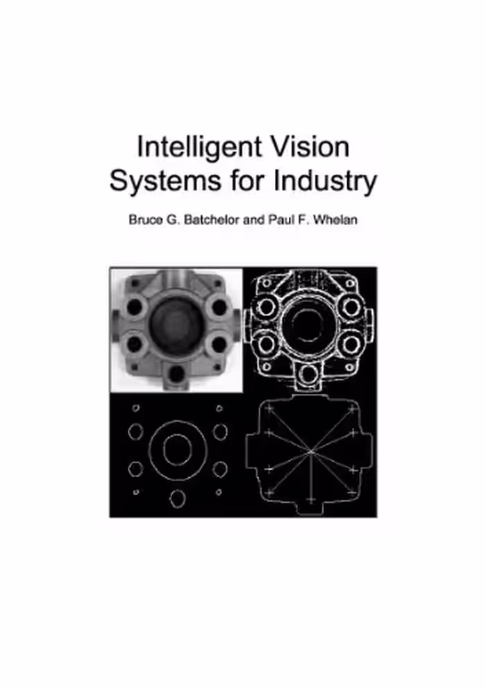 خرید و دانلود نسخه کامل کتاب Intelligent vision systems for industry