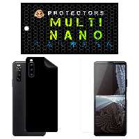 محافظ صفحه نمایش مولتی نانو مدل X-SFM مناسب برای گوشی موبایل سونی Xperia 10 III به همراه برچسب پوششی | کالا برتری