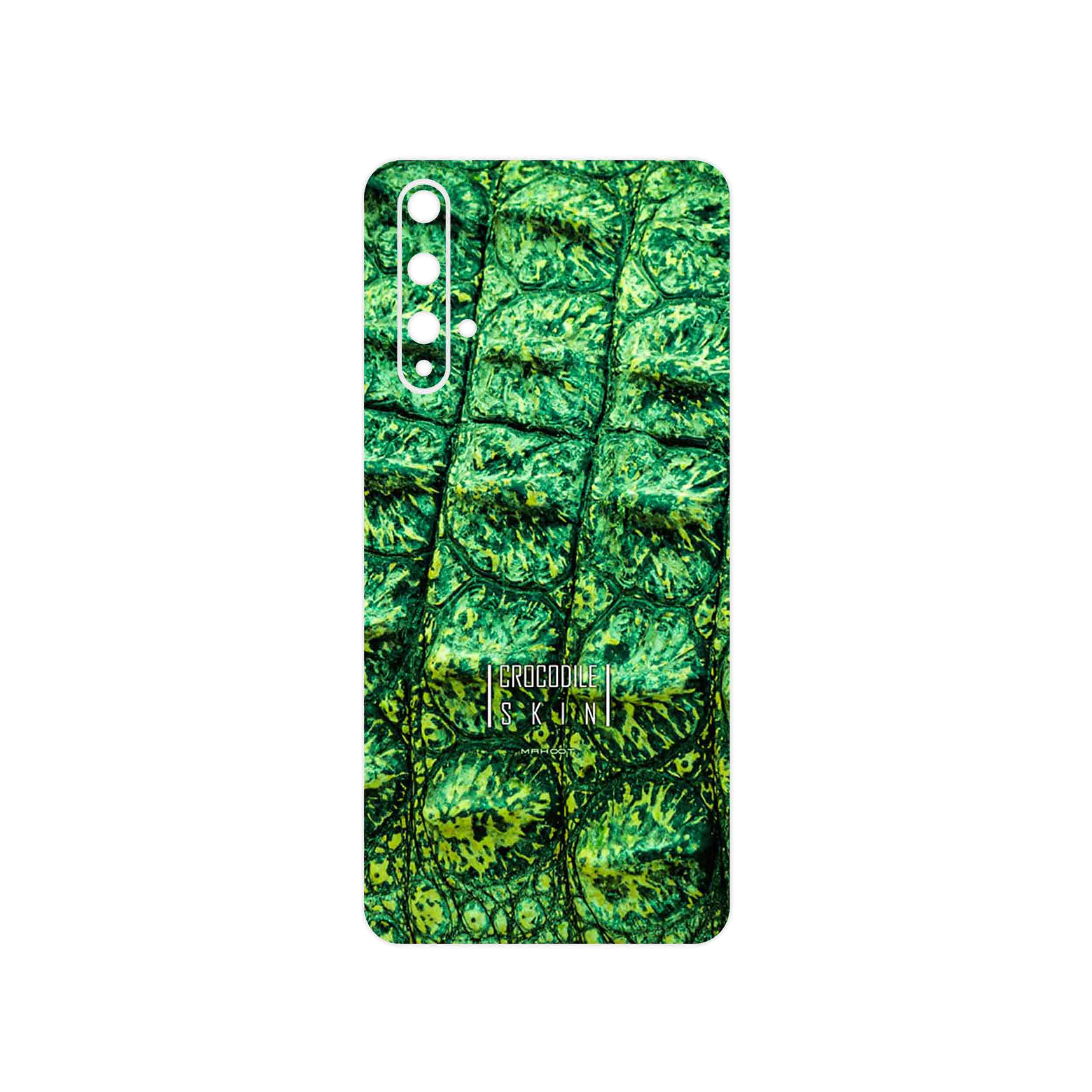 برچسب پوششی ماهوت مدل Crocodile Skin مناسب برای گوشی موبایل هوآوی Nova 5T