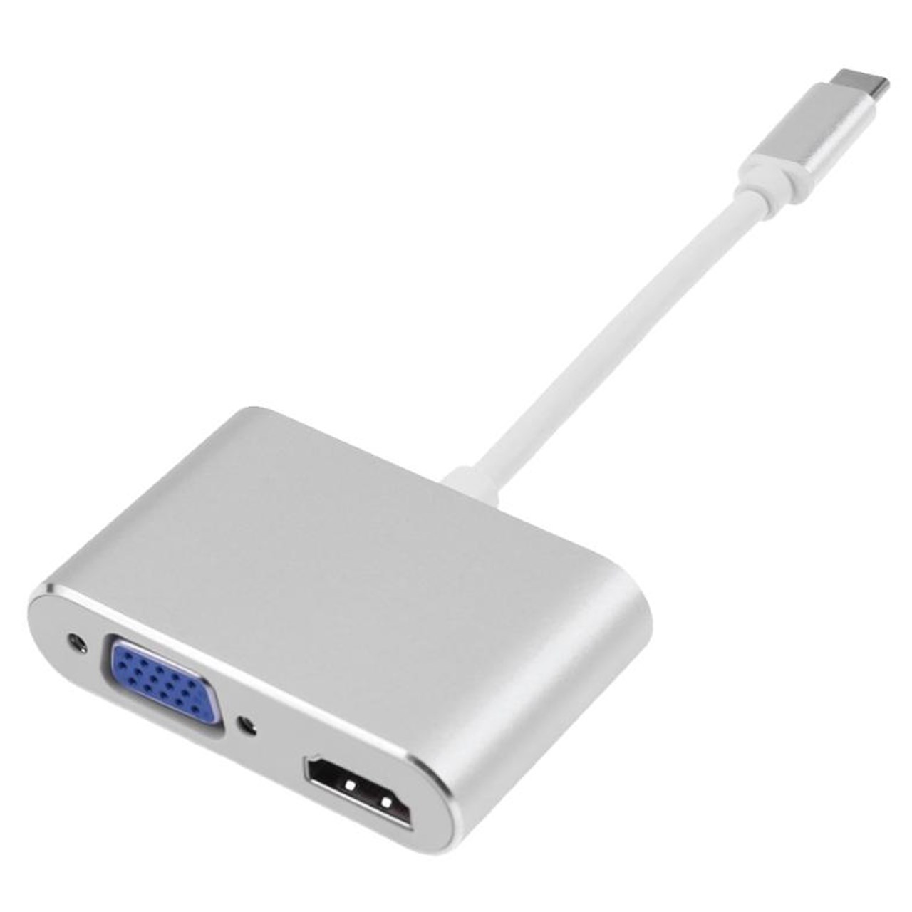 مبدل USB-C به HDMI/VGA مدل S-1606