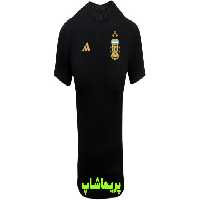 خرید تیشرت هواداری آرژانتین مشکی آستین کوتاه
