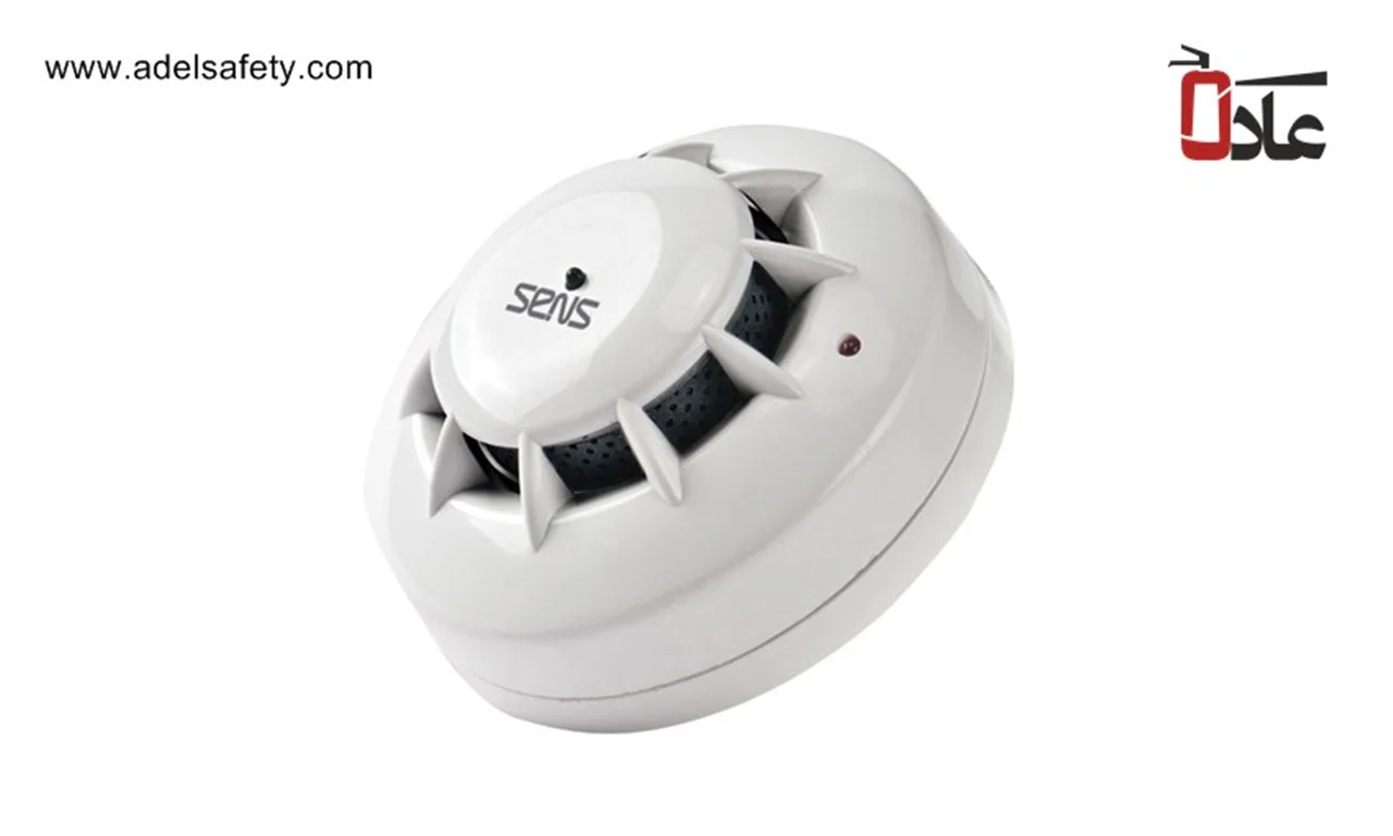 دتکتور ترکیبی دود و حرارت اعلام حریق متعارف SENS مدل MD-101