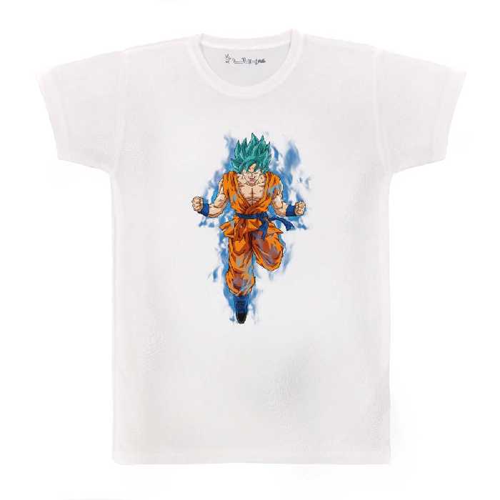 تی شرت بچگانه پرمانه طرح انیمه دراگون بال کد pmt.3783