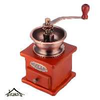 آسیاب قهوه دستی مدل چوبی قدیمی