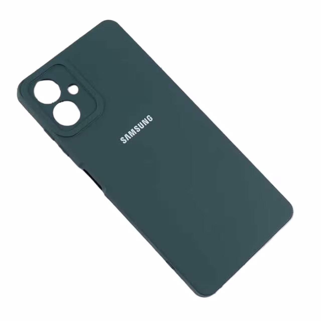 کاور مدل سیلیکون محافظ لنزدار دور براق مناسب برای گوشی موبایل سامسونگ Galaxy A06