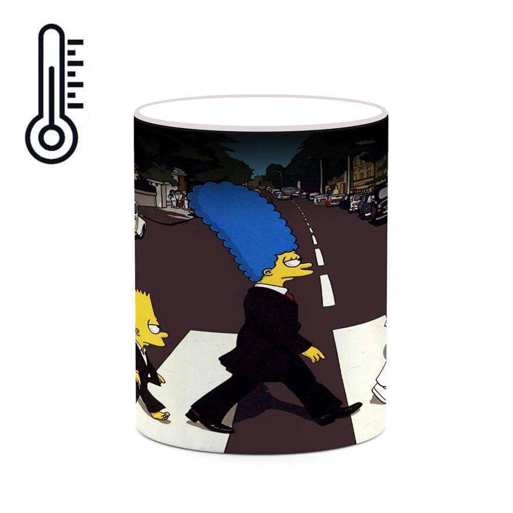 ماگ حرارتی کاکتی طرح کارتون سیمپسون مدل mgh23708